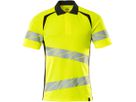 Polo-Shirt fluoreszierend, zweifarbig - 50% PES / 50% CO, 150 g/m²