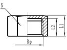 Kappe Nr. 300 rostfrei