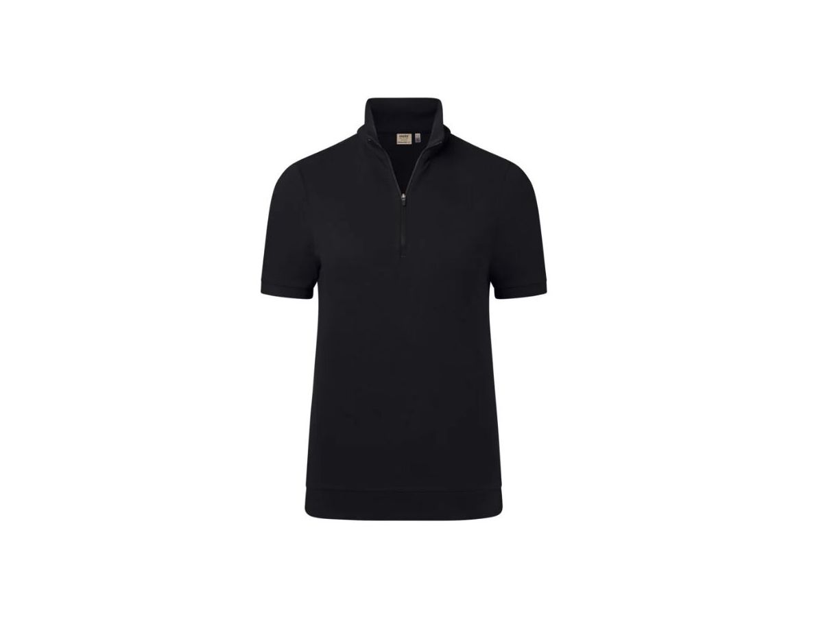 Poloshirt Mikralinar ZIP-Piqué - aus 50% BW 50 PE