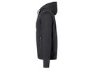 Kapuzenjacke Bonded ECO Gr. 2XL - karbongrau/silber