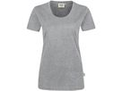 Damen T-Shirt Classic, Gr. 3XL - grau meliert