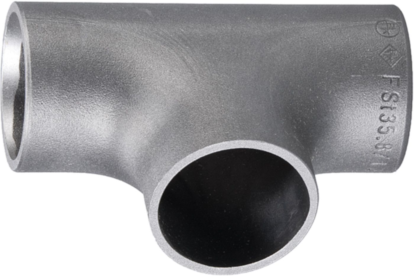 Schweiss-T-Stücke, nahtlos RB - aus Stahl P235GH TC1, nach EN 10253-2