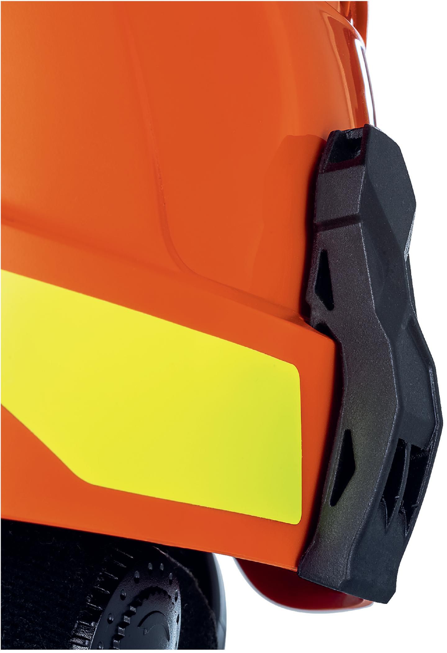 UVEX pheos forestry Schutzhelm orange - mit Metallvisier und Gehörschutz