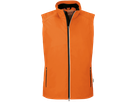 Light-Softshellweste Edmonton XS orange - 100% Polyester, 170 g/m²