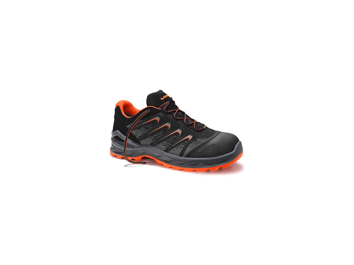 LARROX WORK GTX LO S3, Gr. 46 - schwarz/orange