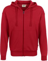 Kapuzen-Sweatjacke Premium, Gr. 2XS - rot