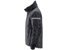 Allround Work gefütterte Jacke, Gr. L - stahlgrau/schwarz, 100% PES, 220 g/m²