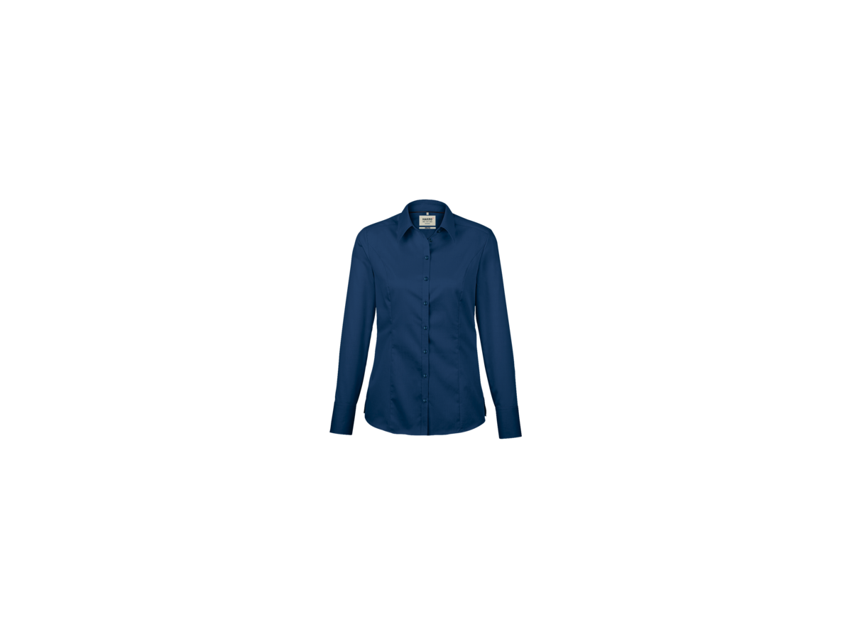 Bluse 1/1-Arm Business Gr. 2XL, marine - 100% Baumwolle, 120 g/m²