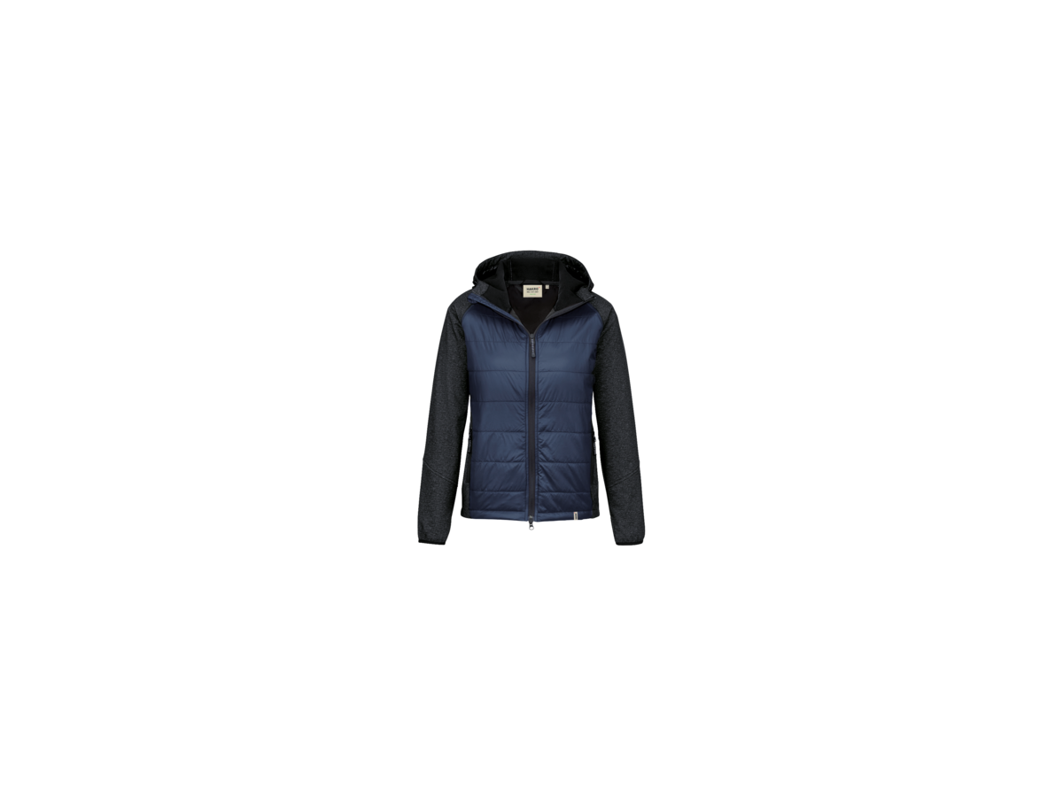 Damen-Hybridjacke Maryland Gr. S, tinte - Polyamid, Polyester, Elasthan