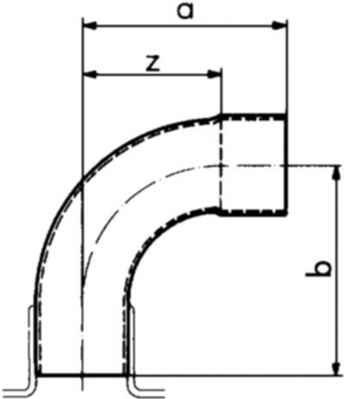 Bogen kurz Nr. 7001 - Lötfittings