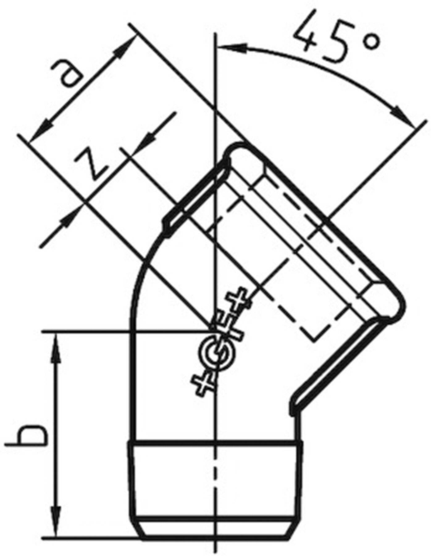 Winkel +GF+ 121 verzinkt