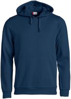 CLIQUE BASIC Hoody, Dark Navy Gr. 2XL - 80% Polyest. 20% Baumw. 300 g/m2