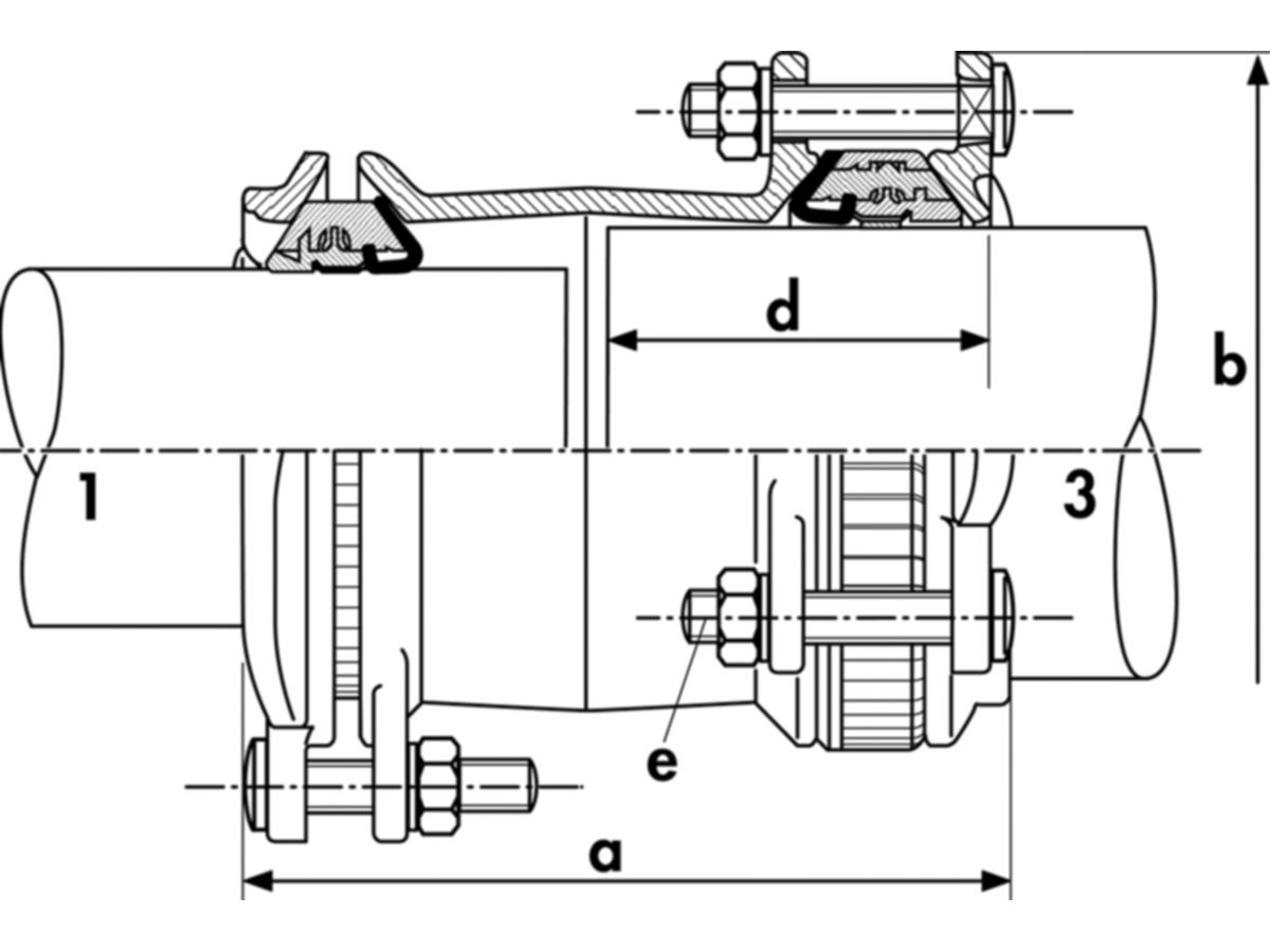MULTI/JOINT 3007 Kupplung - längskraftschlüssig, Multi/Fikser
