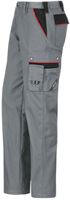 Arbeitshose Polycanfas grau-schw. Gr. 38 - 65% PES 35% CO m. 8 Taschen, verst. Bund