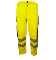 Warnschutz-Regenhose BORMIO SAFETY GR.S - HiVis gelb/dunkelblau, Uetliberg