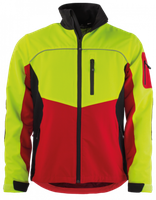 Tapio Expert Arbeitsjacke - gelb/rot/schwarz, 90% PES / 10% EL