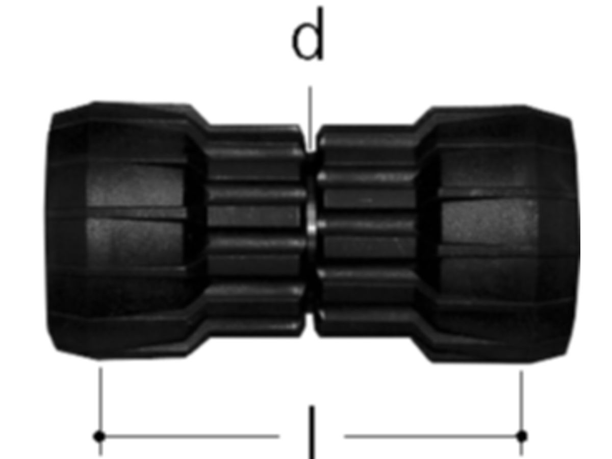 Sanipex MT-Doppelverschraubung