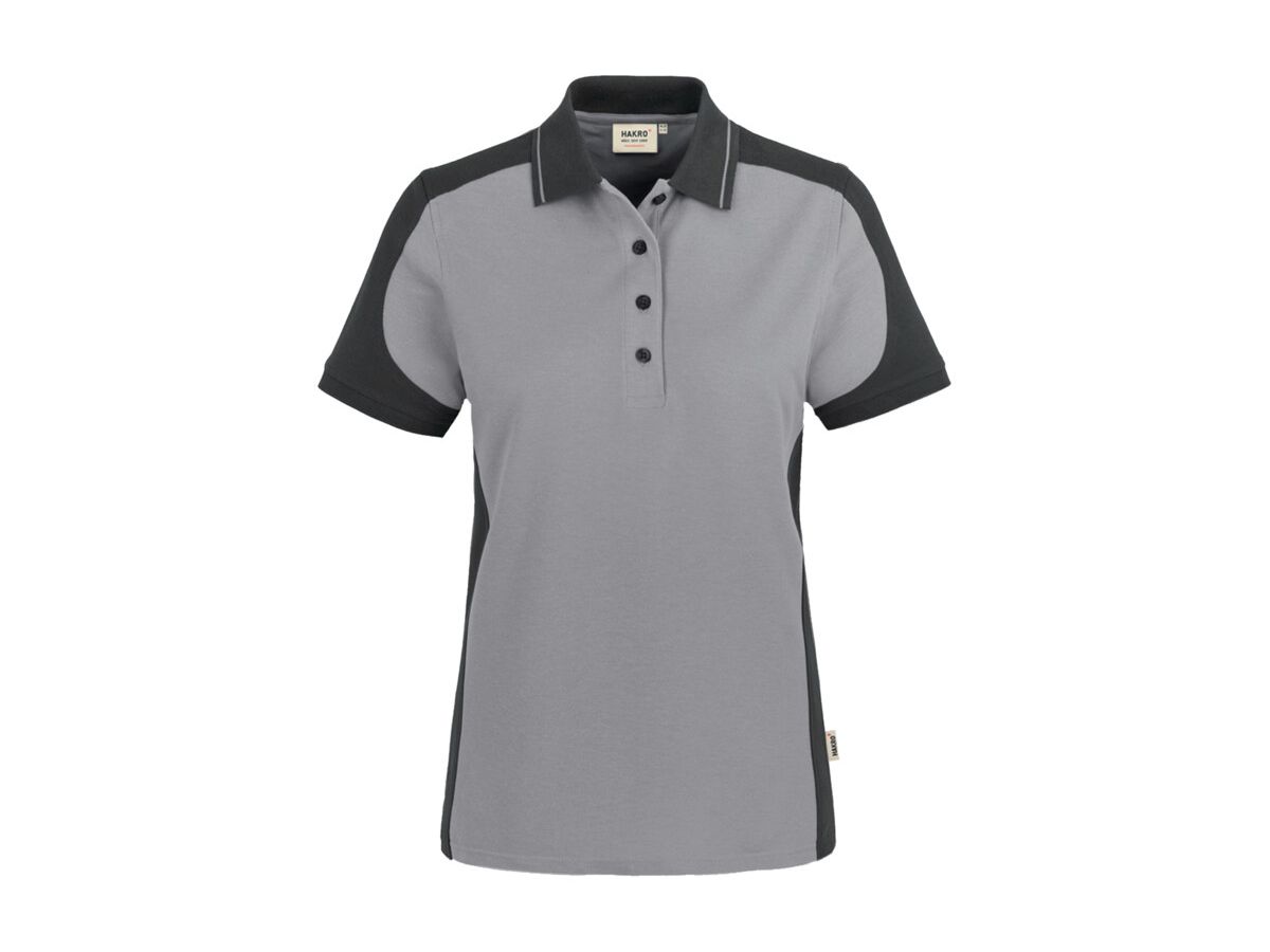 Damen-Poloshirt Contrast Performance - 50% Baumwolle, 50% Polyester, 200 g/m²