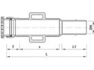 Einbauschlaufe m.Schraubmuffe Hawle BLS - 5342