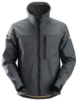 Softshell Jacke AllroundWork Gr. 2XL - Snickers, stahlgrau-schwarz