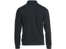CLIQUE Basic Cardigan Sweatjacke Gr. L - schwarz, 65% PES / 35% CO, 280 g/m²