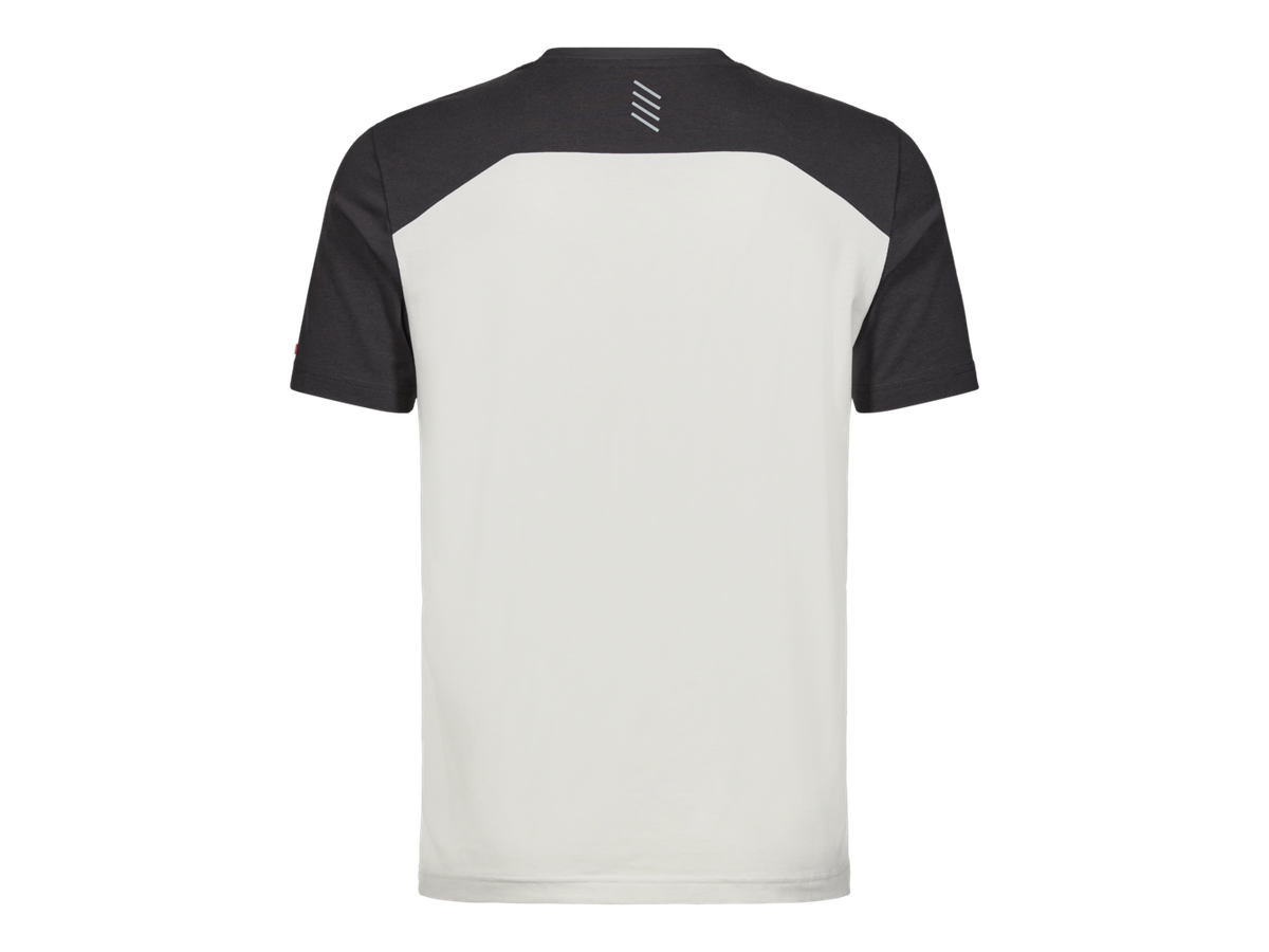 ENTIRE Herren T-Shirt Gr. 4XL - Bone White/Anthracite grey