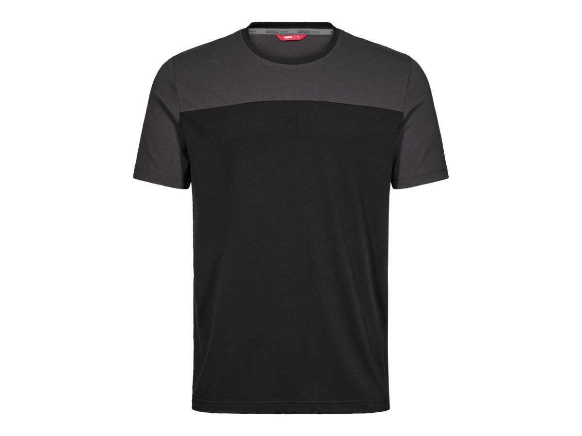 ENTIRE Herren T-Shirt - dehnbares Material für komf.Bew.Freiheit