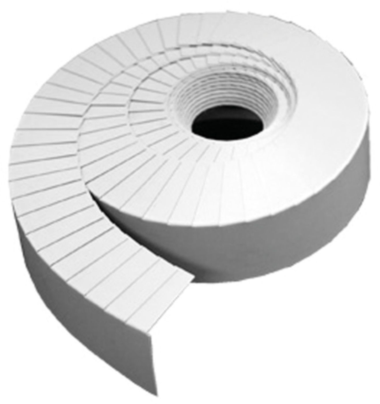 PVC-Manschetten hellgrau zu PIR - Rolle à 5 m