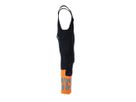 Sunderland Latzhose mit Knietaschen - Gr. 82C60, schwarzblau/hi-vis orange