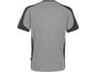 T-Shirt Contrast Perf. 2XL titan/anth. - 50% Baumwolle, 50% Polyester