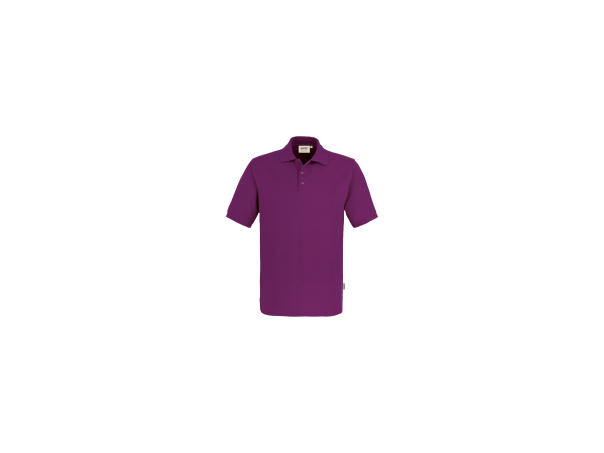 Poloshirt Performance Gr. L, aubergine - 50% Baumwolle, 50% Polyester, 200 g/m²