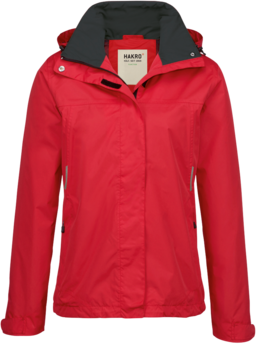 Damen-Regenjacke Colorado Gr. 2XL, rot - 100% Polyester