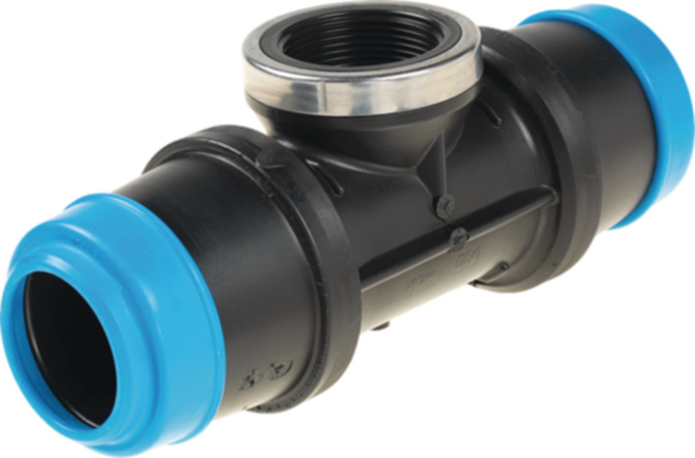 Steckfitting-T-Stück Hawle - Delrin, mit Innengewinde
