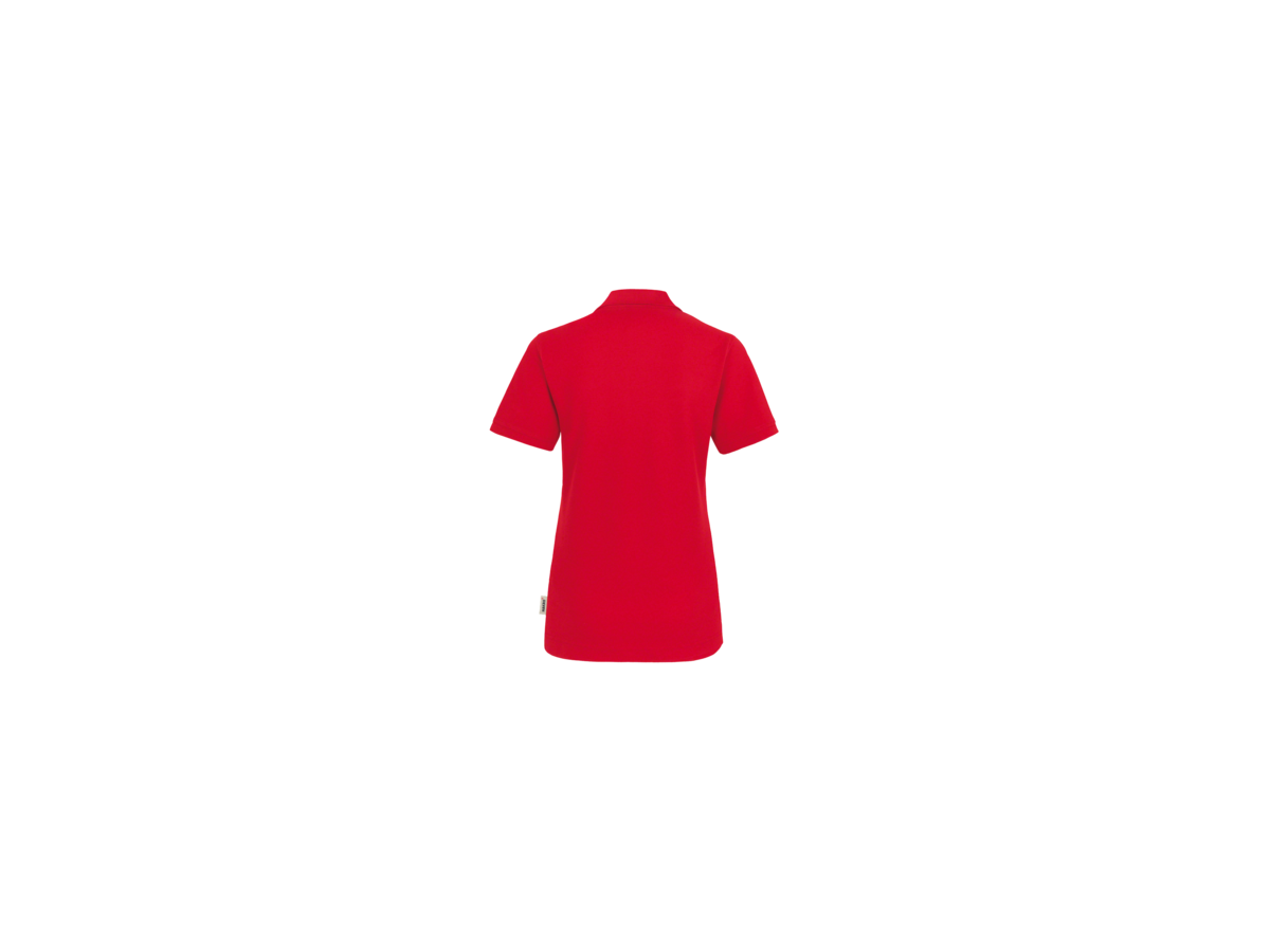 Damen-Poloshirt Performance Gr. S, rot - 50% Baumwolle, 50% Polyester