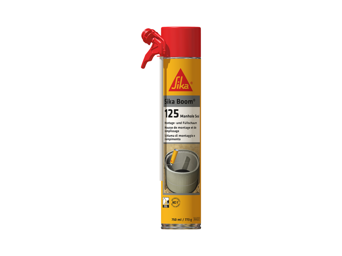 Sika Boom -125 Manhole Seal, 1K, 750 ml - Montage- & Füllschaum / Brunnenschaum