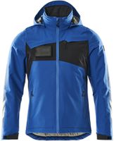 Winterjacke wind-/wasserdicht, Gr. 2XL - azurblau/schwarzblau, 100% PES