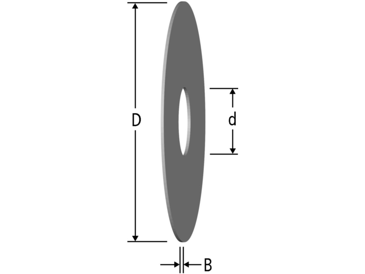 Optiflex prOfix Dichtscheibe 23/80/0.4mm - zu Anschlusswinkel selbstklebend