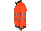 Warnschutz-Sweatshirt, leuchtorange - HUSKY NOVA REFLEX, Gr. M