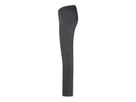 Damen Chinohose X-Stretch, Gr. XL - karbongrau, 98% CO / 2% Elasthan