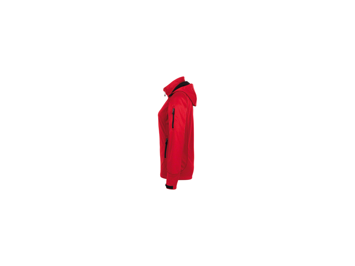 Damen-Softshelljacke Alberta Gr. S, rot - 100% Polyester