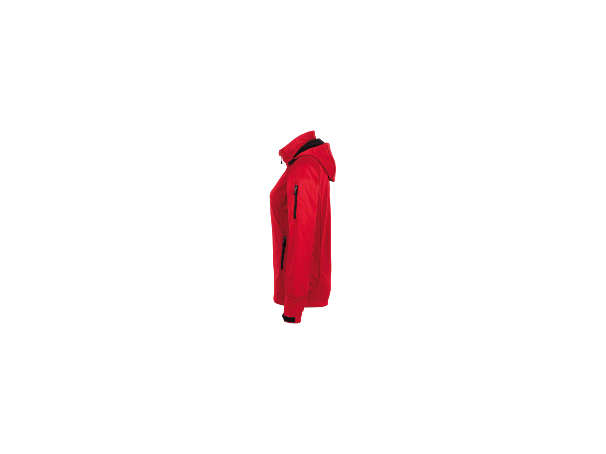 Damen-Softshelljacke Alberta Gr. L, rot - 100% Polyester
