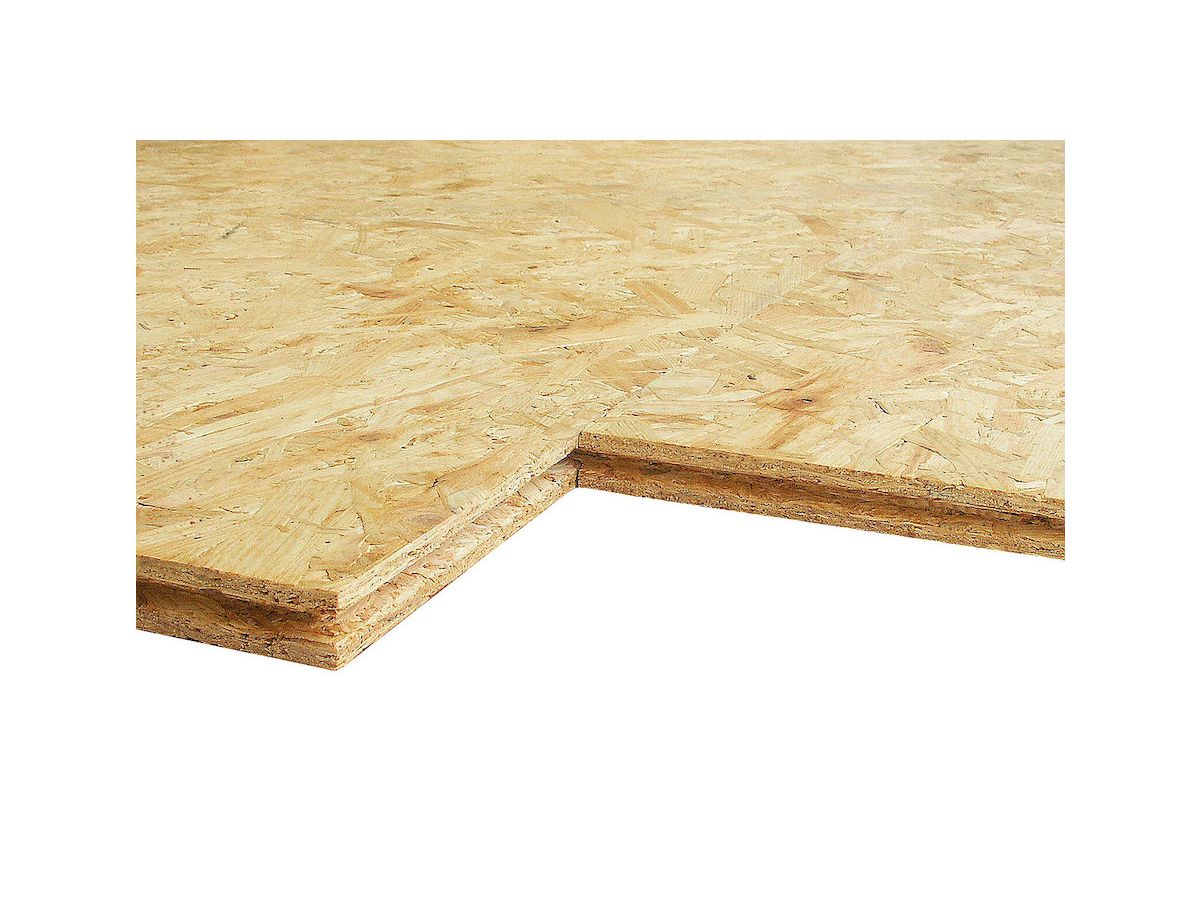 OSB-3 Verlegeplatten 25 mm, N & F - 675 x 2500 mm, Paket à 40 stk.