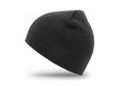 Strickmützte Basic Beanie One Size - Black, POLYLANA