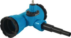 Combi-T Hawle, mit Schraubmuffe, PN 16 - Abgang Universal PE-Ende