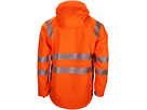 Bormio Speer Regenparka Gr. 025 (M) - orange/schwarz, mit 3M Reflektoren