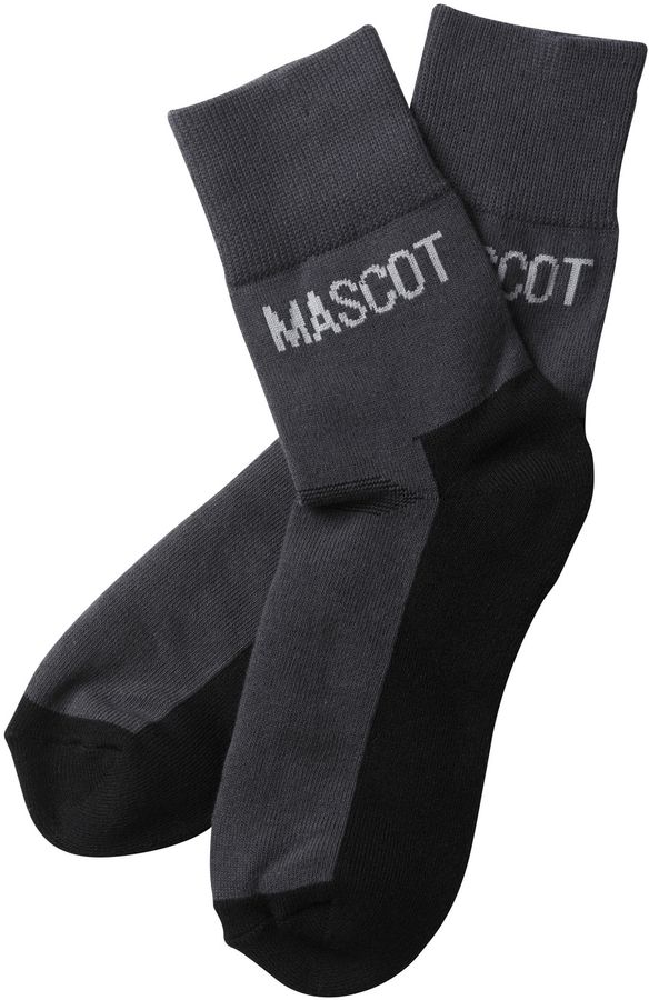 MASCOT TANGA SOCKEN dunk.anthraz.-schw. - 85% Baumwolle/12% Nylon/3% Lycra