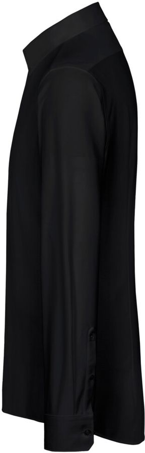 Hemd Natural Stretch Regular, Gr. 3XL - schwarz, 57% CO / 43% PES