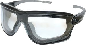 King Schutzbrille mit Dichtpolster - klares Glas, EN 166 Kat. II / ANSI Z87.1