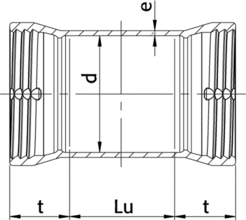 Schraubmuffenschlaufe WILD 100 mm