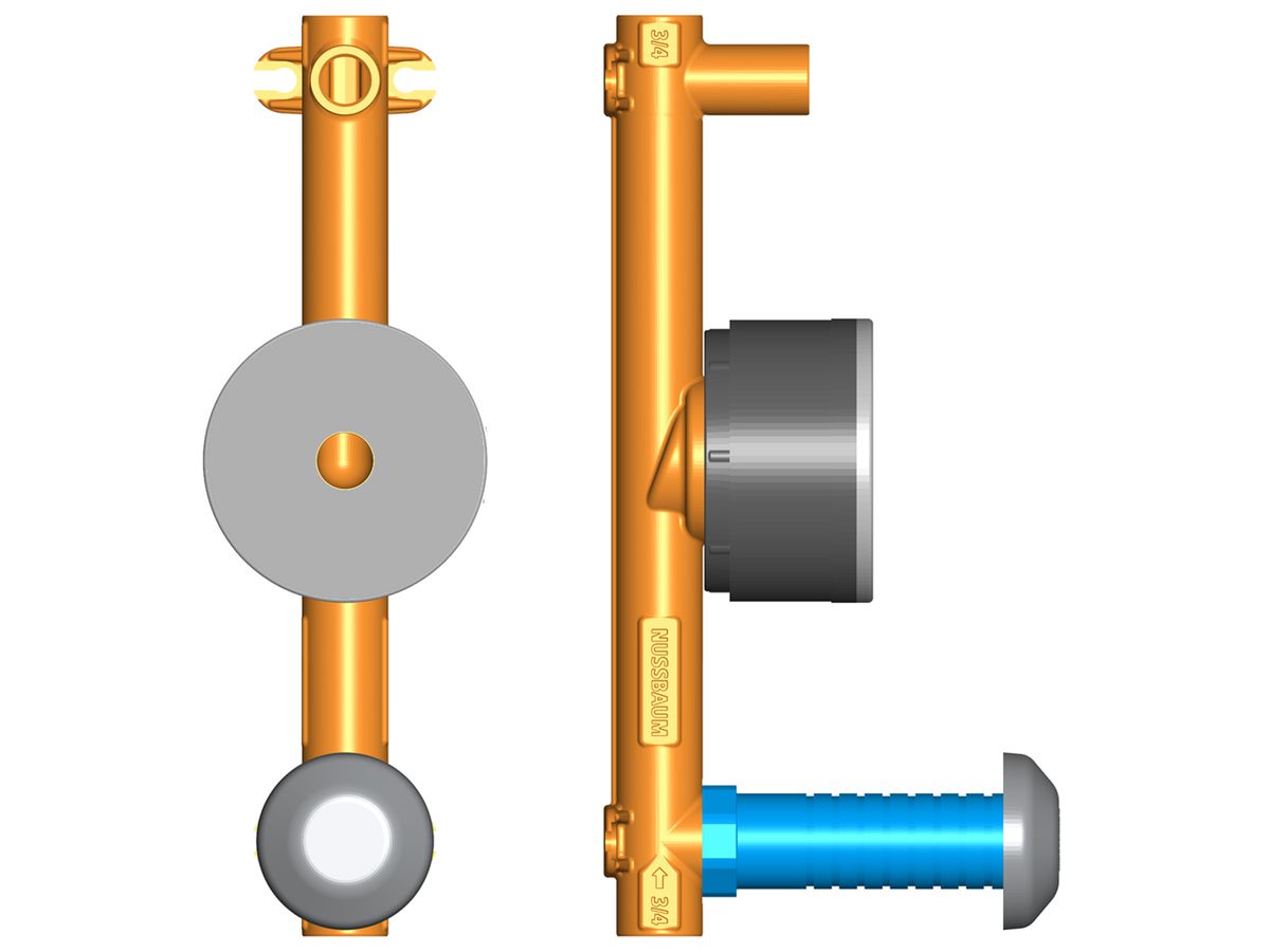 Rohbauset-UP-Ventil-Garnitur PN 10